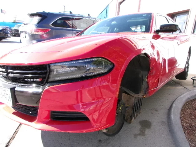 Red Charger Damage Before